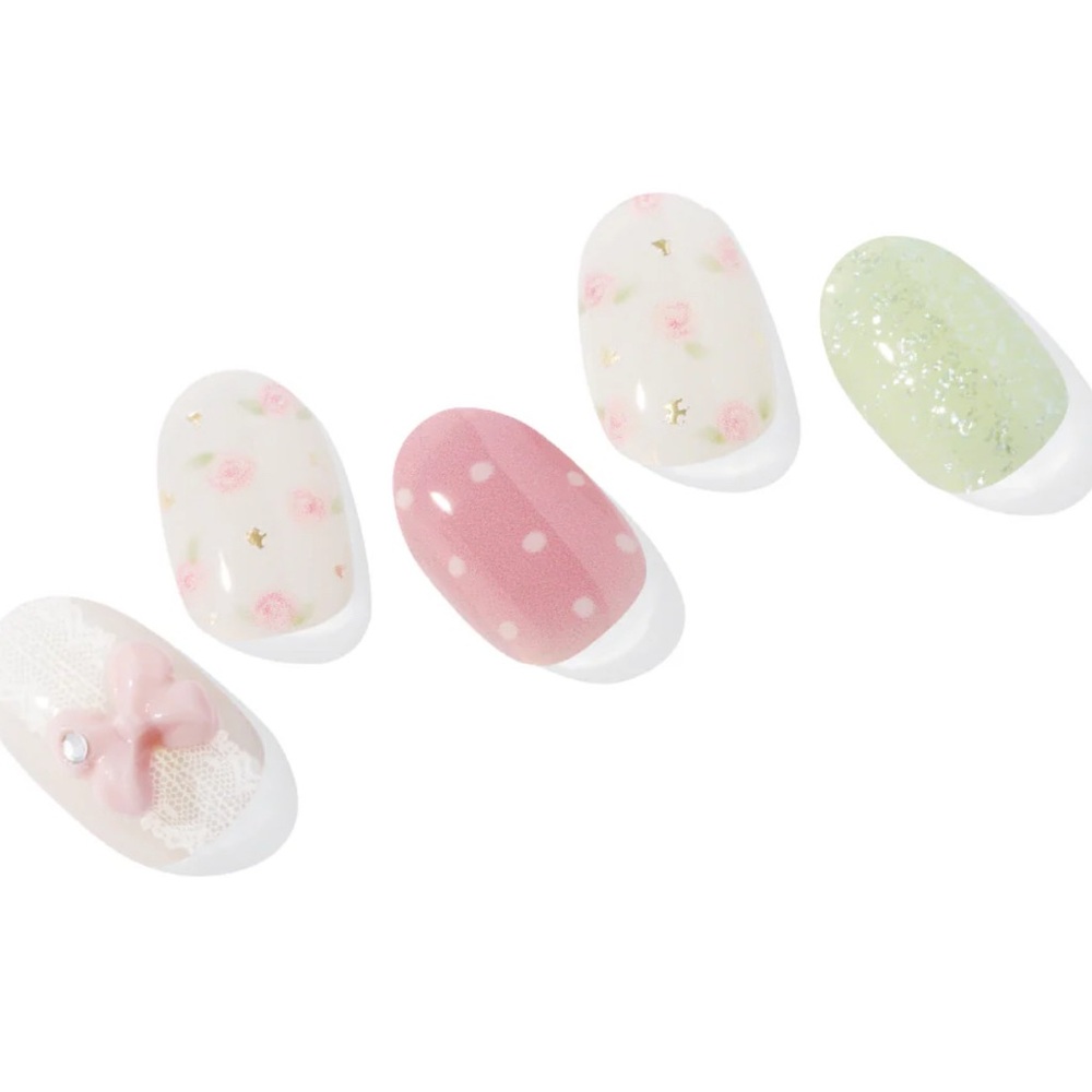 Ohora Semi-Cured Gel Nail Strips N Bloom Bonbon NEVER OPENED
